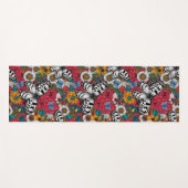 Een kleurrijke tuin yogamat (Voorkant (horizontaal))