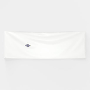 Een kleurrijke wand sticker met een ingewikkelde p spandoek