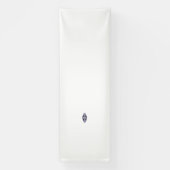 Een kleurrijke wand sticker met een ingewikkelde p spandoek (Verticaal)