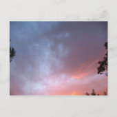 Een kleurrijke zon briefkaart (Voorkant)