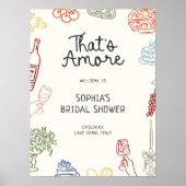 Een kleurrijker geïllustreerd Vrijgezellenfeest Poster (Voorkant)