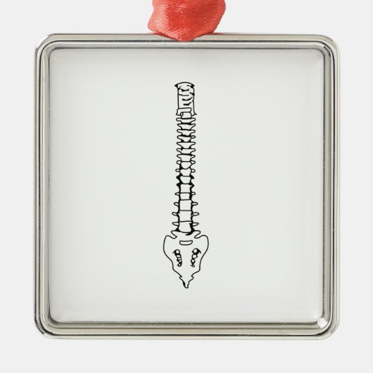 ÉÉN KLEURSPIJN METALEN ORNAMENT (Voorkant)