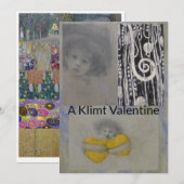 Een Klimt Valentijn (Voorkant / Achterkant)