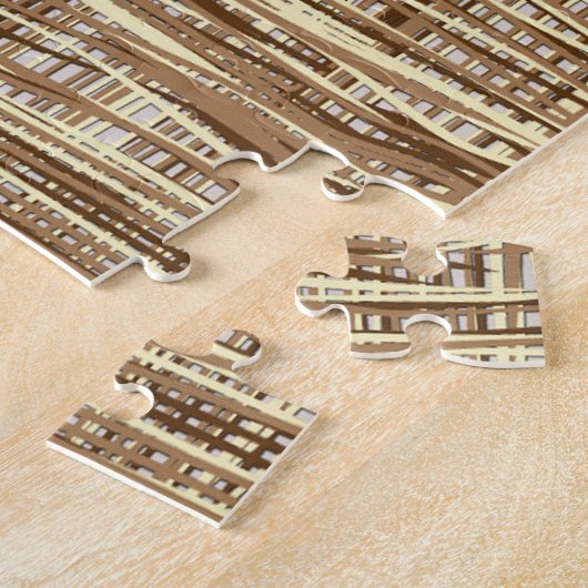 Een  klokvormer legpuzzel (Zijkant)