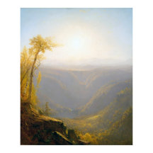 Een kloof in de bergen