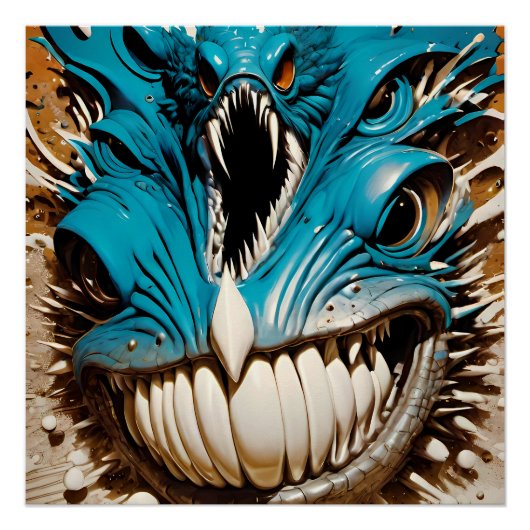 Een knagende drang perfect poster (Voorkant)