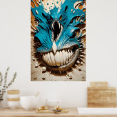 Een knagende drang poster (Keuken)