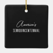 Een knallerende Sestercentennial 4 juli Keramisch Ornament (Achterkant)