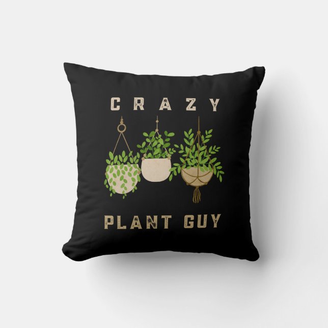 Een knappe Plant kerel, Gardening Lover Kussen (Voorkant)