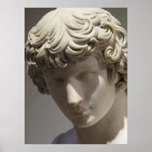 Een knappe vent Antinous Hadrian geliefd