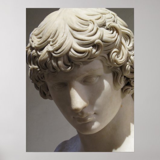 Een knappe vent Antinous Hadrian geliefd Poster (Voorkant)