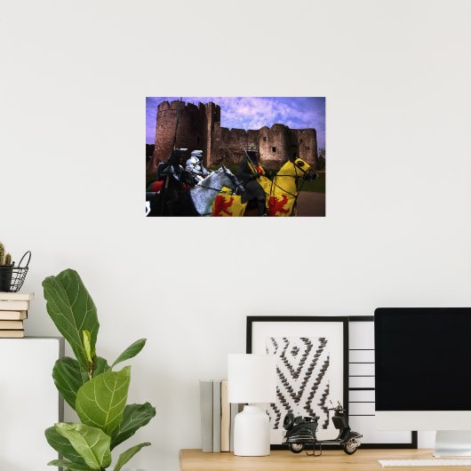 Een Knight's Quest Poster (Thuiskantoor)