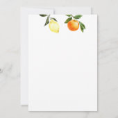 Een knijp oudere Martini Aperol dubbele verjaardag Kaart (Achterkant)