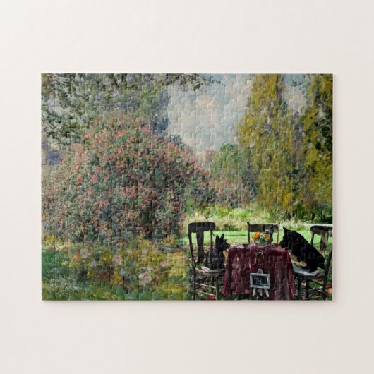 Een knikje naar Monet Legpuzzel (Horizontaal)