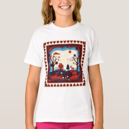 Een knipillustratie t-shirt