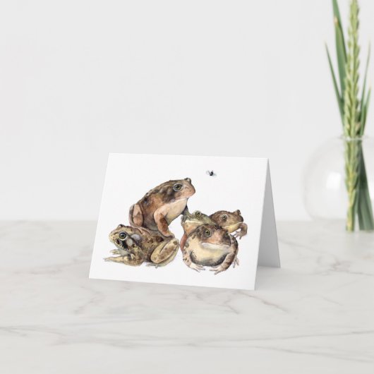 Een knoop van padden kaart (Voorkant)