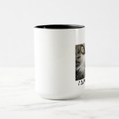 EEN KNOP EN BEAUTIFUTE KAT MOK (Midden)