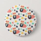 een knop ronde button 7,6 cm (Voorkant)