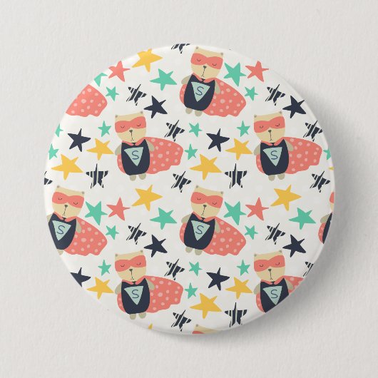 een knop ronde button 7,6 cm (Voorkant)