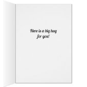 Een knuffel.............." (Binnen (Rechts))