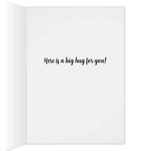 Een knuffel.............." (Binnen (Rechts))