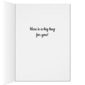 Een knuffel.............." (Binnen (Rechts))