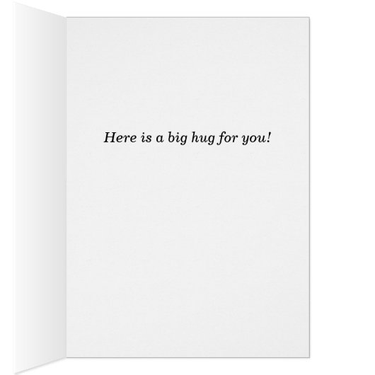 Een knuffel.............." (Binnen (Rechts))