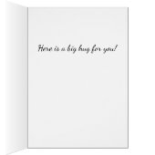 Een knuffel.............." (Binnen (Rechts))