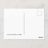 Een knuffel.............." briefkaart (Achterkant)