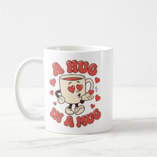 Een knuffel in een mok Cute koffieliefhebber mok