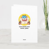 Een knuffel nodig kaart (Achterkant)