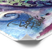 Een knuffel per dag, Mermaid en Seahorse Poster (Hoek)