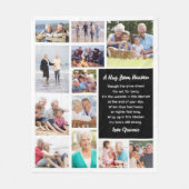 Een knuffel van de Hemel Foto Memorial Fleece Deken (Voorkant)