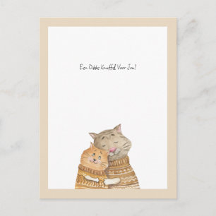Een Knuffel Voor Jou! Kaart. Briefkaart