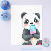Een knuffelpanda flyer (Enkel)