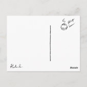 Een knul bakken briefkaart (Achterkant)