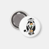 Een koe die golft magneet (Voorkant / Achterkant)