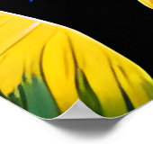 Een Koe in de Sterrennacht Poster (Hoek)