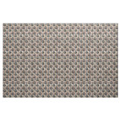 een koel schedel van de gothische schedel getild stof (Fat Quarter)