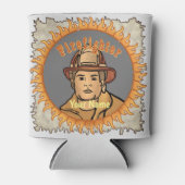 Een Koelbox van de brandweer Blikjeskoeler (Voorkant)