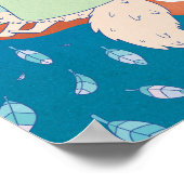 Een koele winterochtend poster (Hoek)