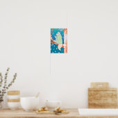 Een koele winterochtend poster (Keuken)