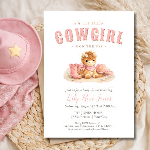Een Koeweitje Is Op Komst Baby Shower Kaart