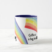 Een koffie is een knuffel in een mok (Midden)