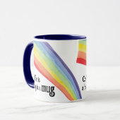 Een koffie is een knuffel in een mok (Voorkant links)