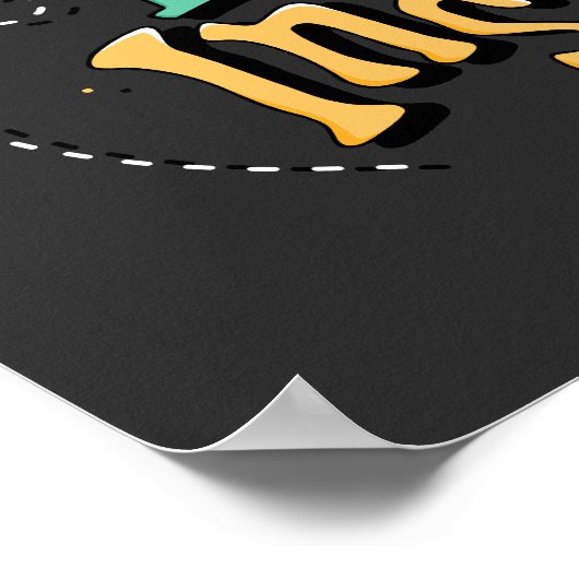 Een Koffiebeker maakt miljoenen inspiratie Poster (Hoek)