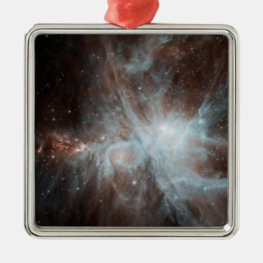 Een kolonie van warme jonge sterren in de Orion Ne Metalen Ornament (Voorkant)