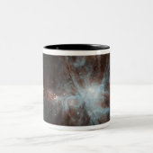 Een kolonie van warme jonge sterren in de Orion Ne Tweekleurige Koffiemok (Center)