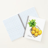 Een kom citroenen notitieboek (Binnen)