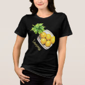 Een kom citroenen Tri-Blend shirt (Voorkant)